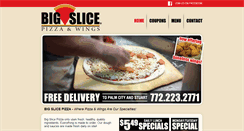 Desktop Screenshot of bigslicepizza.com